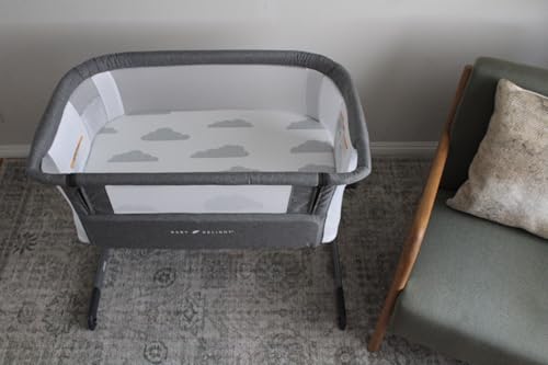 Image of Baby Bassinet Mattress Topper, Waterproof Replacement Pad with Removable & Washable Mattress Covers (for Baby Delight)