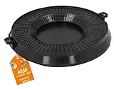 DREHFLEX - AK48 - Kohlefilter/Aktivkohlefilter - passend für Bauknecht/Whirlpool/Ikea - passend für 482000095104 480122101262 // AMC037 AMC 037