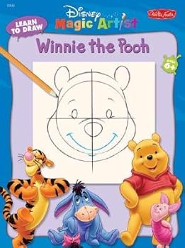 Paperback Disney Magic Artist Learn to Draw Winnie the Pooh Book