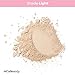 MCoBeauty Miracle Flawless Pressed Powder - 1 Light - Soft Focus Blurring, Finishing & Setting Powder - Face Makeup Compact with Rose Flower Extract Sweet Almond Oil - Vegan & Cruelty Free