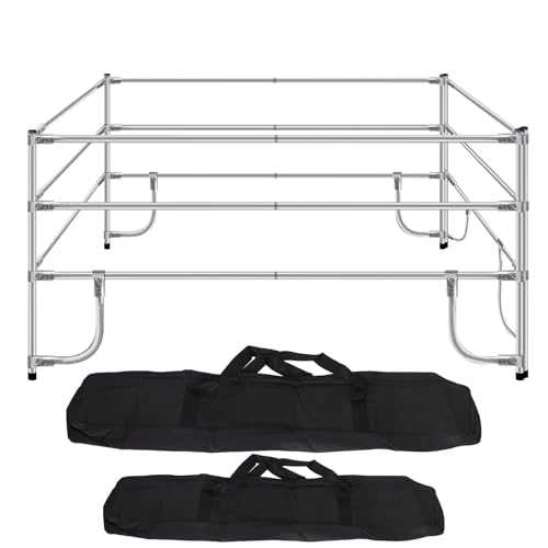 Stainless Steel 8x8 ft Horse Pen