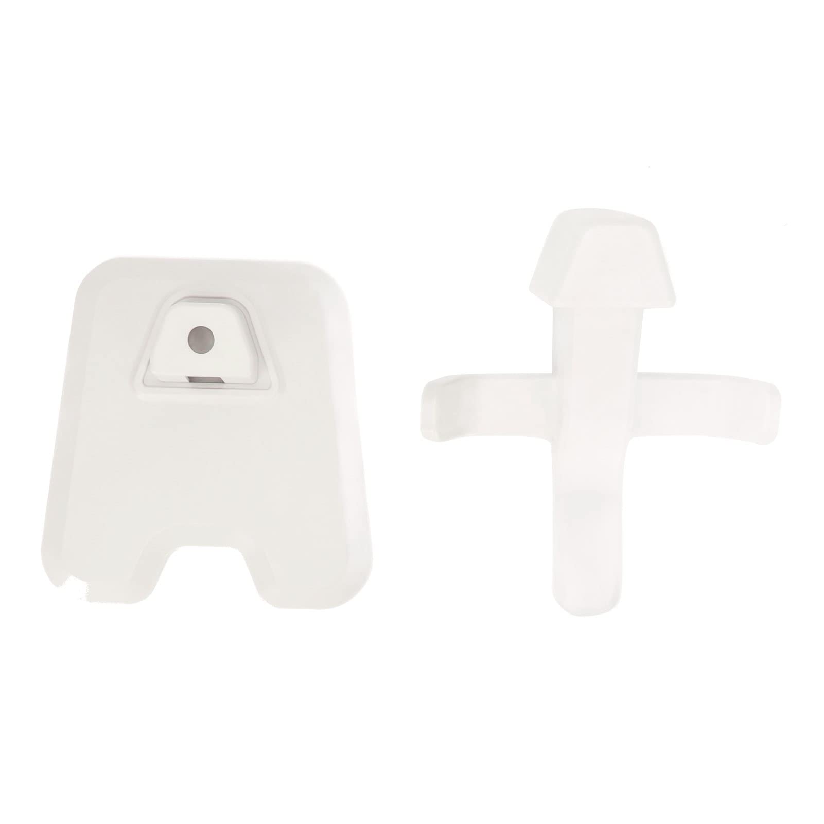 Supporto VR per Oculus 2, espositore per cuffie VR con spugna antiscivolo e base robusta, staffa salvaspazio per accessori VR e controller touch (bianco)