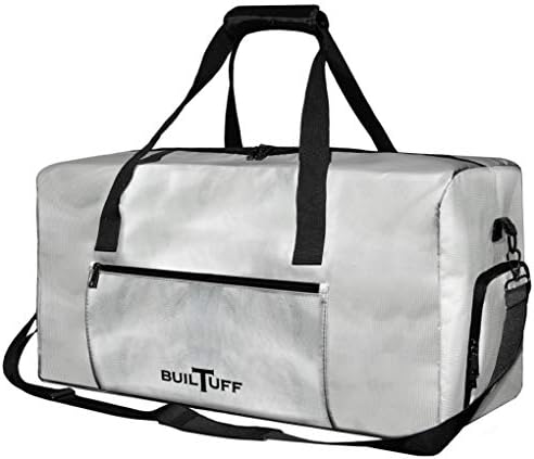 Fireproof and Waterproof Duffel Bag, Extra Large Fireproof Bag for Valuables, Fireproof Safe Storage Bag (Grey)