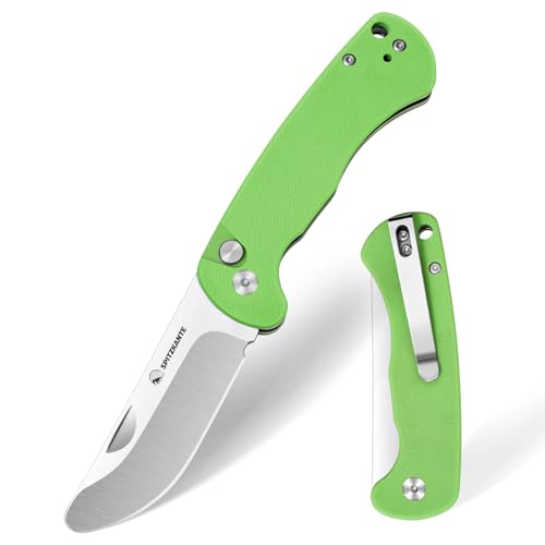 SPITZKANTE Kids Pocket Knife HEDGE-C01 Fidget Knife with Blunt Edge & Safety Rounded Tip Boys First Knives for Outdoor Learning & Hands-On Skill Practice