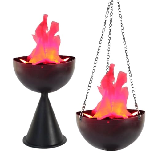 Luces de fuego falsas con llama artificial de 1 pieza para decoración de patio