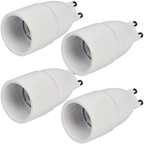 Preisvergleich Produktbild MENGS 4 Stück Qualität G9 auf E14 Lampenfassung Konverter Adapter Mit Hohe Temperaturbeständigkeit ABS Material