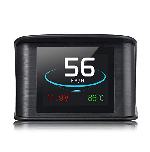 SKEIDO P10 Hud Smart Driving Computer Head-Up Display Fuel Consumption Temperature Gauge Diagnostic Tool