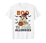 Halloween Ghost Allergy Awareness Food Allergy