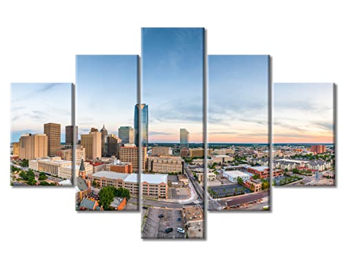 Impression sur toile Oklahoma pour habiller un grand mur vide - Décoration murale prête à poser