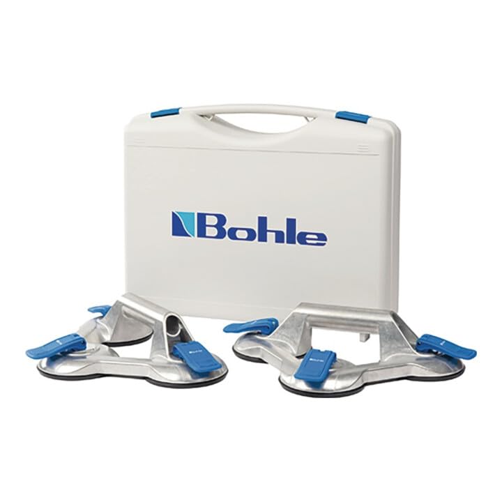 Ventosa Per Sollevamento Piastrelle E Vetro - Doppia, In Alluminio, Portata Fino A 145 Kg - Foto 9