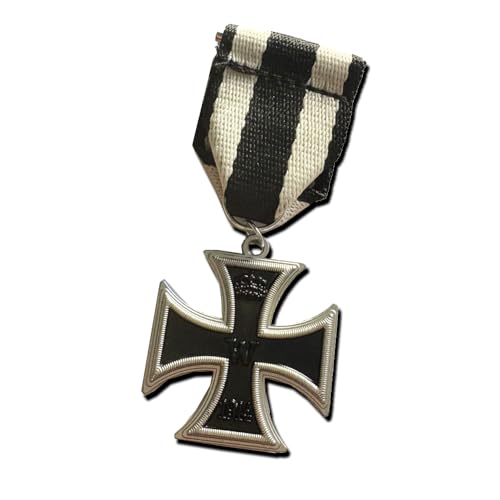 FREECROWS German Medal Iron Cross 1914 Smaller Ribbon Replica