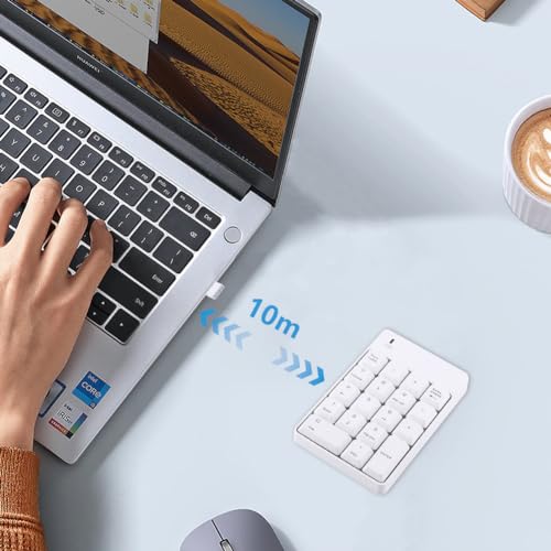 Teclado numérico inalámbrico portátil Joyzan para trabajar en la oficina 2