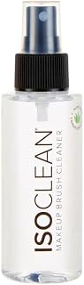ISOCLEAN Makeup Brush Cleaner Liquid Spray Top Solution - Vegan, Cruelty-Free, Fast Drying, Easy to Use - Works in 60 seconds (110ml)