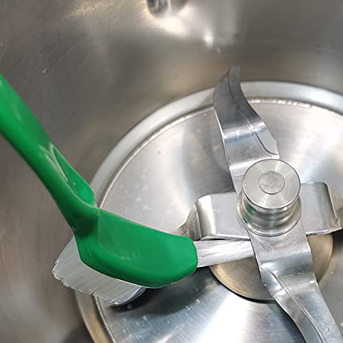 Reinigingsborstel mengpot spoelborstel voor Thermomix TM6-TM5-TM31 -TM21 - voor MCC kookmachine, set van 3 nylon borstels, messenborstel/kopjesborstel/keukenborstel, 19 cm lang handvat, reinigingsaccessoires - Afbeelding 7