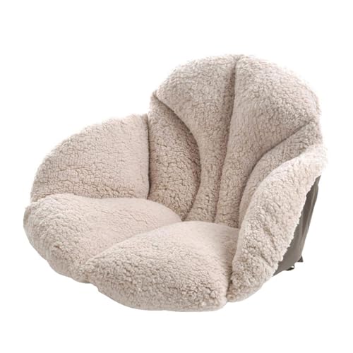 Neckip 1PC Seat Pad Lumbar Back Support Cushion Seat Cushion For Armchair Chair Or Car, Chair And Wheelchair,58x39x39 Cm