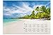 Produktbild Durable 732115 Papier-Schreibunterlage (mit Strandmotiv und 2-Jahres Kalender, 570 x 410 mm)
