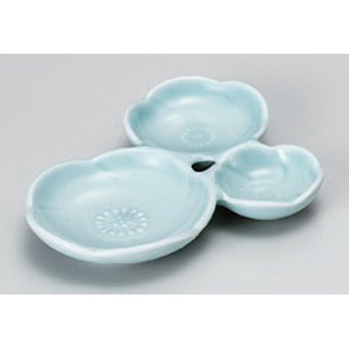 Amazon.com: せともの本舗 Set of 3, Delicacies Poradon Plum Shape