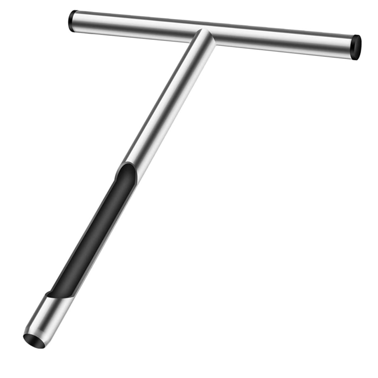 Échantillonneur de sol en acier inoxydable 304 avec poignée en T pour entretien du jardin