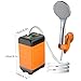 Karlak Camping Shower Pump with Intelligent Digital Display Electric Portable Camping Shower