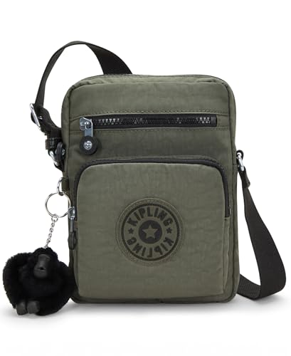 Kipling Bolsa tiracolo Gunne, Musgo verde, 2.25''L x 8.75''H x 6.25''D