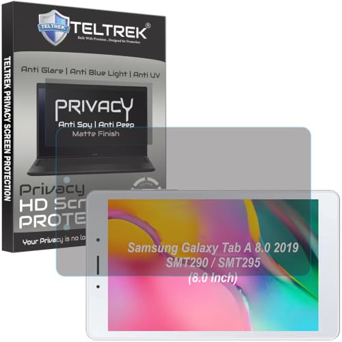 Image of Privacy Matte Anti Peep Screen Guard Compatible With Samsung Galaxy Tab A 2019 (8 inch Inch Tablet SMT290 / SMT295) Anti Spy Screenguard Not a Tempered Glass Screen Protector