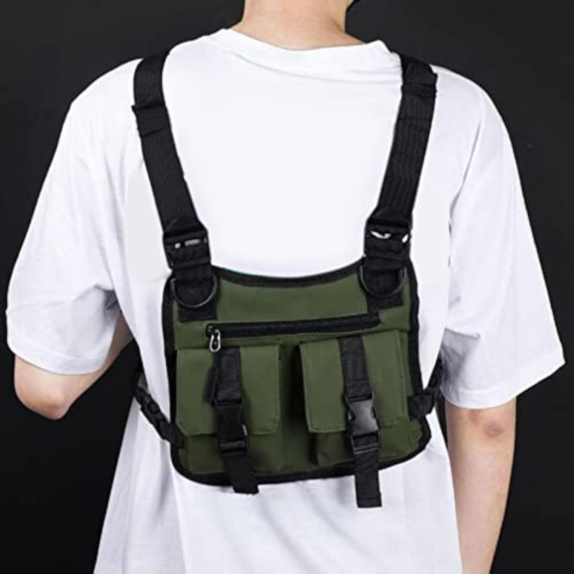 Lightweight Chest Rig Bag Pouch for Men & Women
