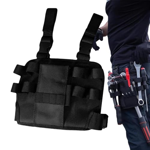 Bolsa de herramientas con cinturón, bolsa de trabajo para hombres - Bolsa de almacenamiento para herramientas portátiles,Bolsa de herramientas portátil de cinturón de carpintero para almacenamiento