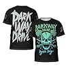 GRDBZZXGO Men's Parkway Metalcore Band Drive Printed Short-Sleeved Shirts Versatile Round-Neck Tops Comfortable and Trendy Shirts Multicolor M #4