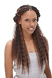 JANET COLLECTION Encore Lavie Super French Bulk - Crochet Braid - 100% Remy Human Hair - 16 INCH (Pack of 2, 1B)