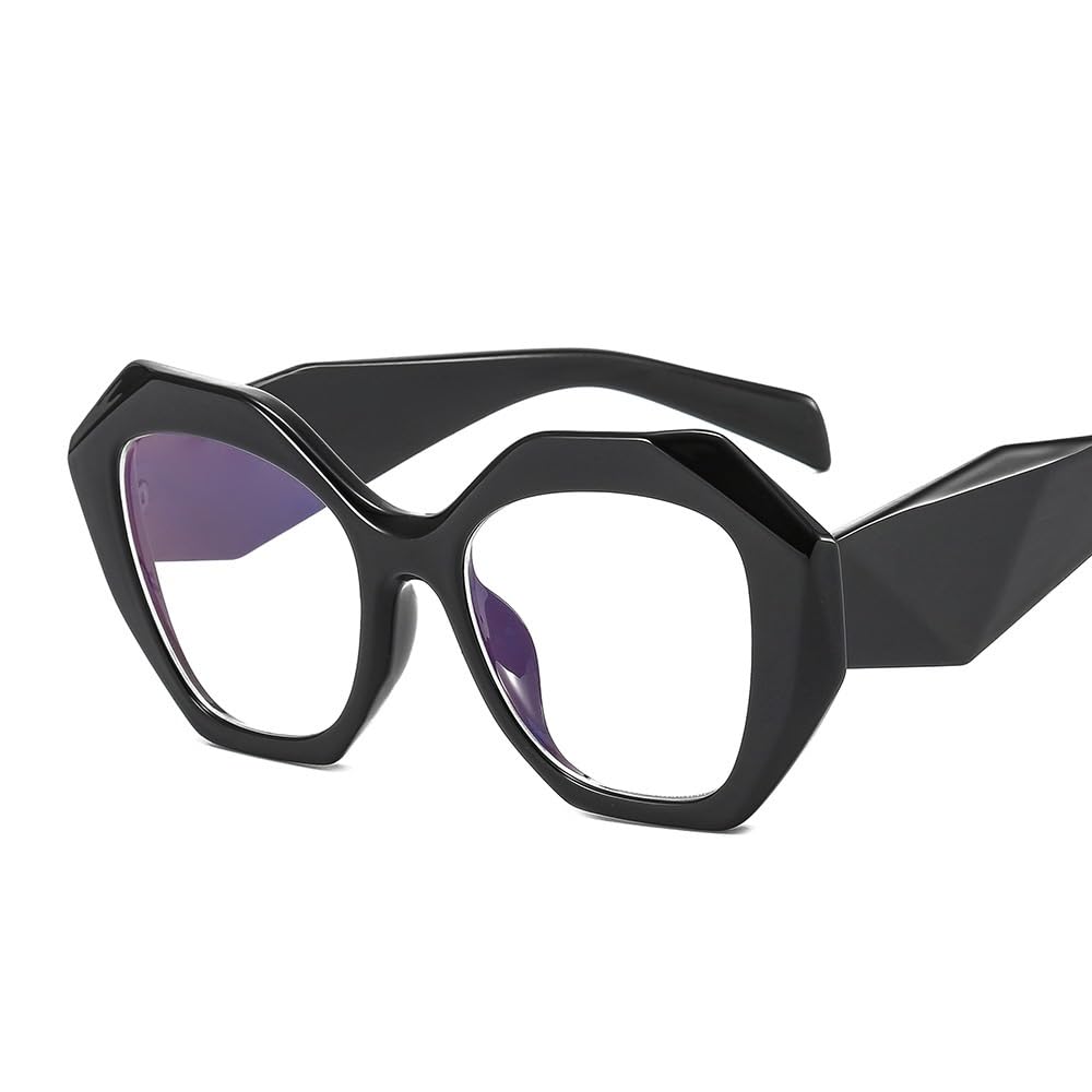 Parwana Unisex Black Anti Blue Light Hd Oversized Computer Readers Eyewear Fashion Sturdy Reading Glasses Anti Uv Flat Light Mirror (Color : Size : +0.00)