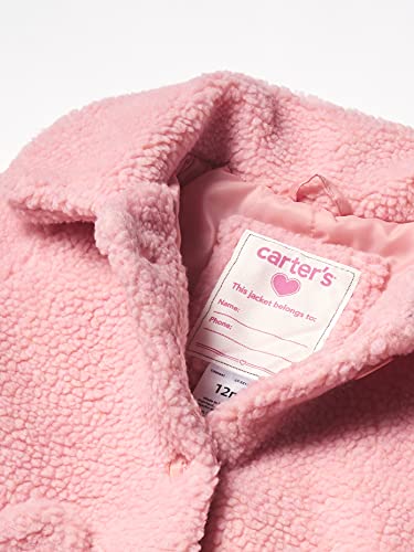 Carter's Girls' Cozy Sherpa Coat Jacket3