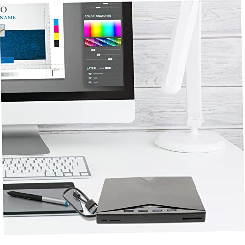 Grabadora externa portátil de DVD y CD con USB miniatura 3