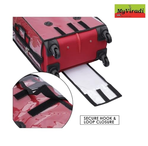 Image of Waterproof|Dust Proof Suitcase & Trolley Bag Cover with Zipper Luggage (Soft Luggage, 26 INCH)