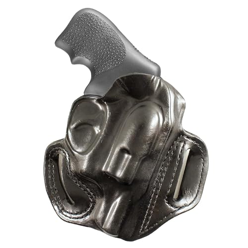 DeSantis Speed Scabbard Holster - Leather OWB Holster for Revolver, Belt Slide Gun Holster, Precise