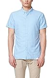  edc by Esprit 058cc2f006, Camisa Hombre, Azul (Light Blue 440), Small