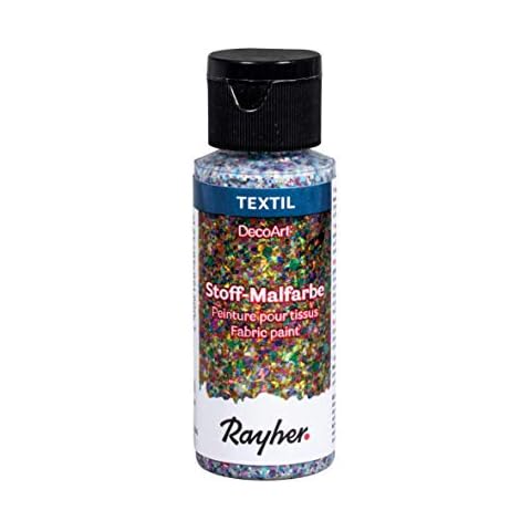 Rayher 38465695 Stoffmalfarbe Extreme Glitter Cover