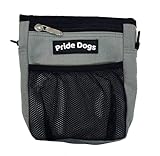 Pride Dogs Premium Leckerlibeutel für Hunde - Robust & Praktisch - Futterbeutel mit viel Platz - Ideal für das Hundetraining oder Spaziergänge - inkl. Kotbeutelspender & Tragegurtverlängerung
