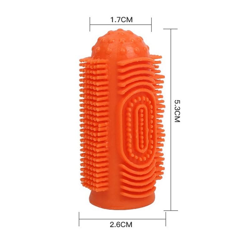 Nettoyeur de dents for animaux de compagnie Brosse à dents for chiens Brosse à dents for chiens de grande race Brosse de nettoyage des dents for chiens de petite race, chiens de taille moyenne et gran