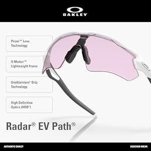 Oakley Men's Oo9208 Radar Ev Path Rectangular Sunglasses, Matte