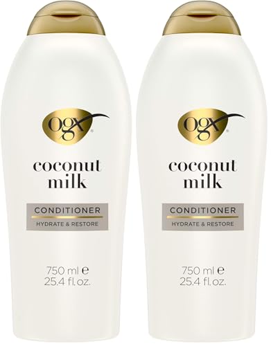 OGX Nourishing Coconut Milk Conditioner – 25.4 fl oz (2-pack)