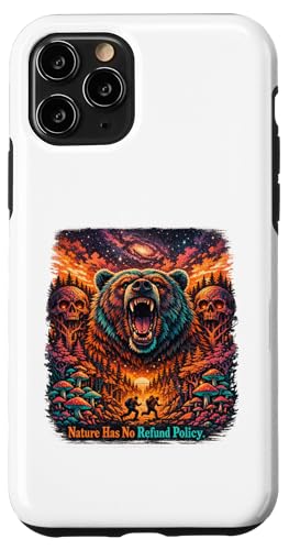 Nature Has No return Policy Bear Camping�n�C�L���O���B���e�[�W���C���h �X�}�z�P�[�X iPhone 11 Pro �p