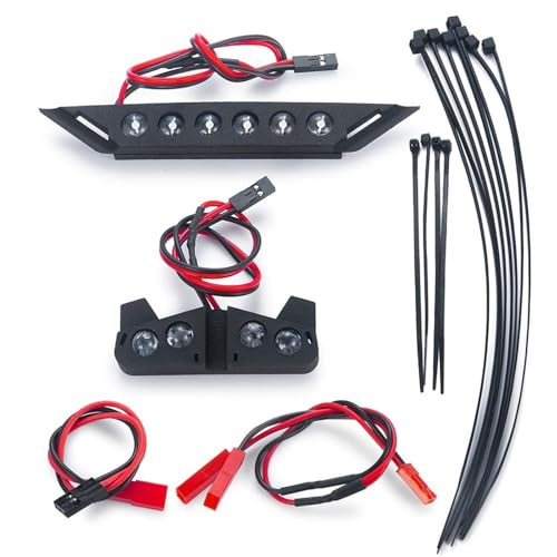 Barra de lámpara para Slash 1/10 con luces delanteras y traseras DC 3-5v piezas de actualización