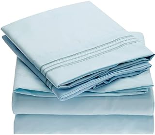 Mellanni Sheet Set-Brushed Microfiber 1800 Bedding-Wrinkle Fade, Stain Resistant - Hypoallergenic - 4
