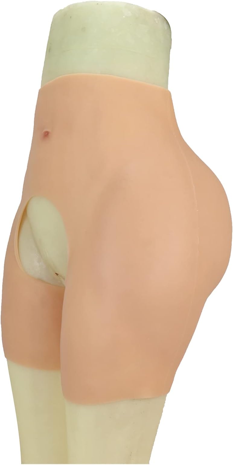 Realistic Silicone Pants Butt Shaper Hip Enhancer Underwear Control Shorts Padded for Crossdresser Transgender Cosplay