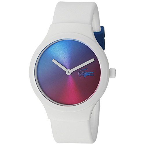 Preisvergleich Produktbild Lacoste Unisex Analog Quarz Uhr mit Silikon Armband 2020109