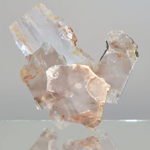Image of EISCO 12PK Raw Muscovite Mica, Mineral Specimen - Approx. 1 inch- Geologist Selected & Hand Processed - Great for Science Classrooms