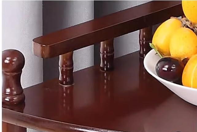 Estantería de esquina de 3 niveles: mueble organizador auxiliar y estante de exhibición ideal 4