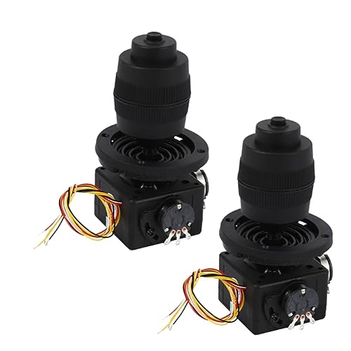 JDigJid 2 X Piezas de Repuesto de Botón de Potenciómetro de Joystick Electrónico de 4 Ejes para Controlador -D400B- 10K 4D con para Industrial