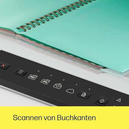 HP ScanJet Pro 3600 f1, Scanner, Flachbett, 60-Blatt ADF, USB, bis zu 3.000 Seiten täglich, EIN-klick-Kurzbefehle