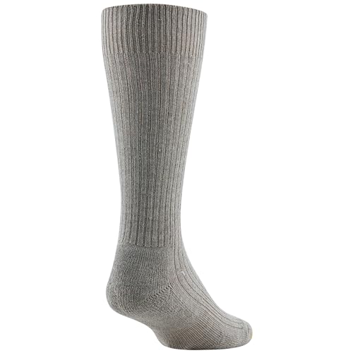 GOLDTOE Men's True Rib Cushion Crew Socks, 3-Pairs4